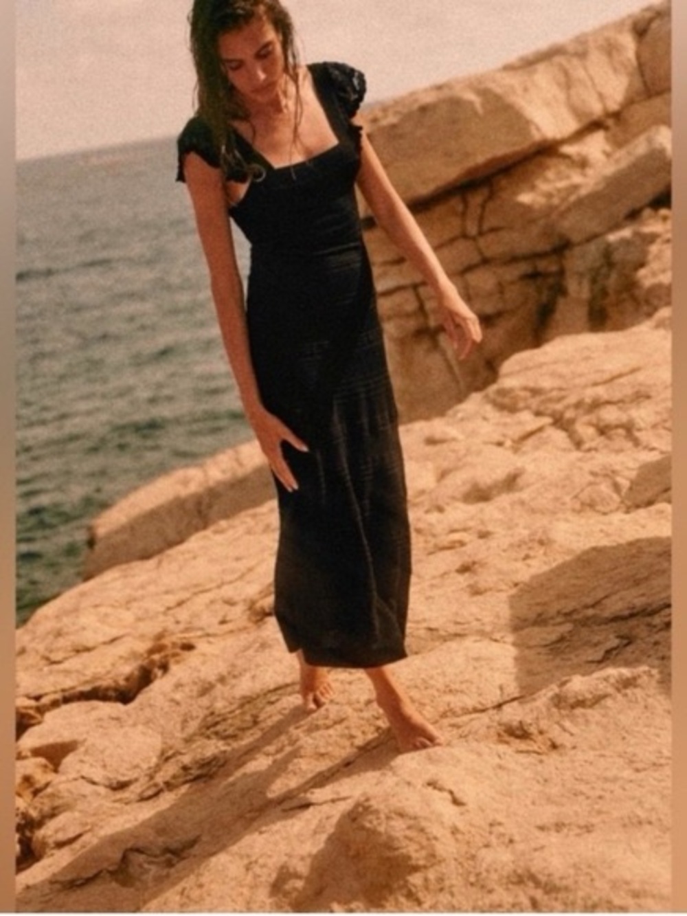Sezane Isabelle maxi dress